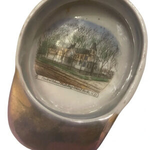 Central School Building Grand Forks North Dakota ND Germany Hand Painted Antique